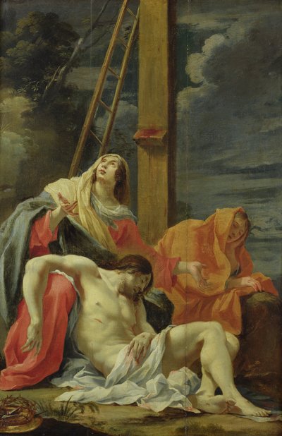 De klaagzang van Christus door Aubin Vouet